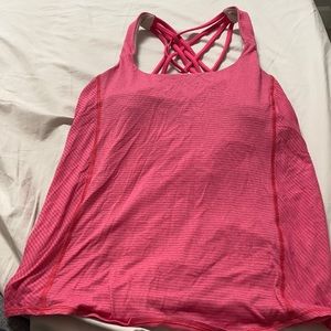 Lululemon sports bra connected with shirt